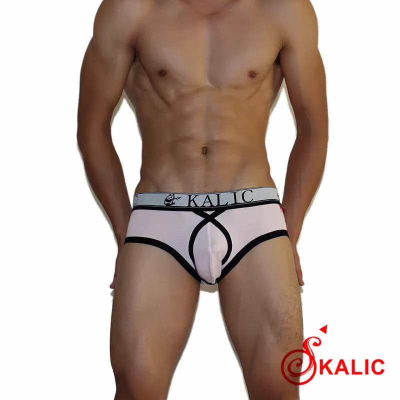 Мужское нижнее белье от известного бренда KALIC пикантные трусы хлопковое с