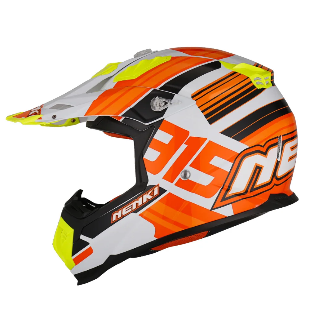 NENKI Motocross Full Face Helmet Extreme Sports Motorcycle ATV Dirt Bike MX BMX DH MTB Racing Professional Competition | Автомобили и