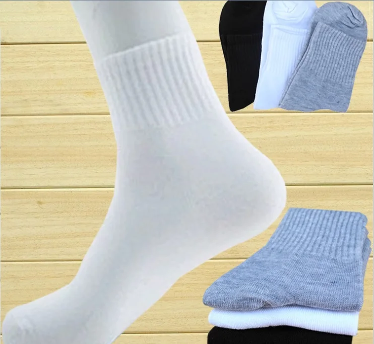 

3 Pairs Men Socks Summer Style 100% Cotton Men's Short Sock Breathable Deodorant Meias Homens Calcetines