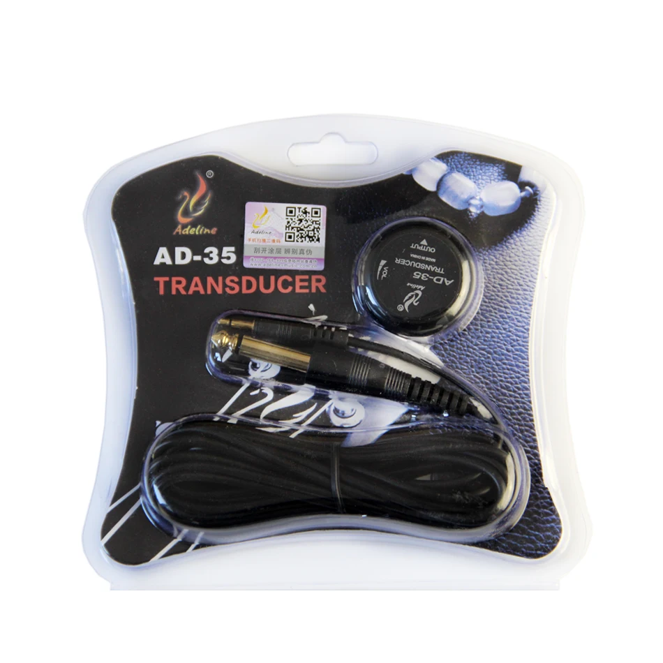 Adeline AD-35 Мини Профессиональный пьезо-звукосниматель контактный микрофонный