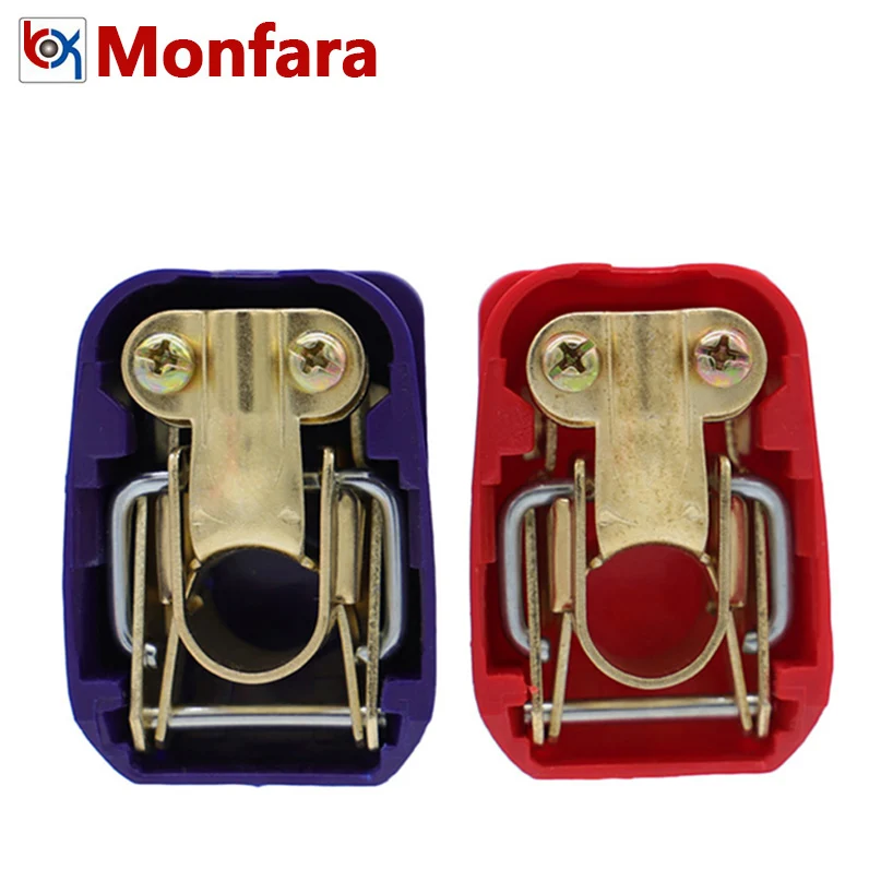 Из 2 предметов клеммы автомобильного аккумулятора зажимы соединителя Авто