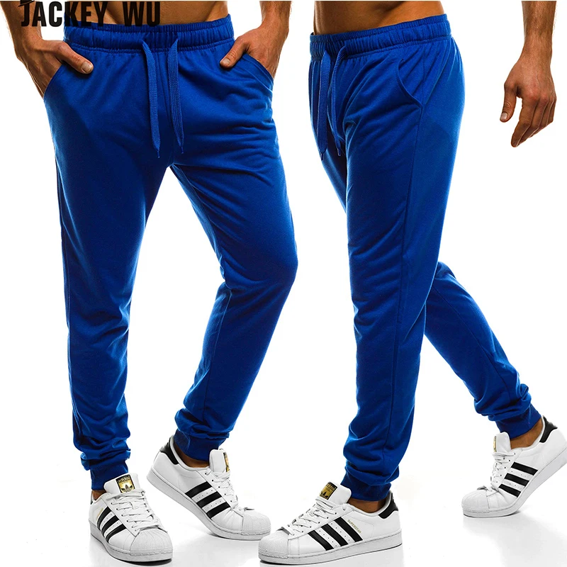 JACKEYWU Брендовые мужские брюки 2019 модные повседневные спортивные для бега