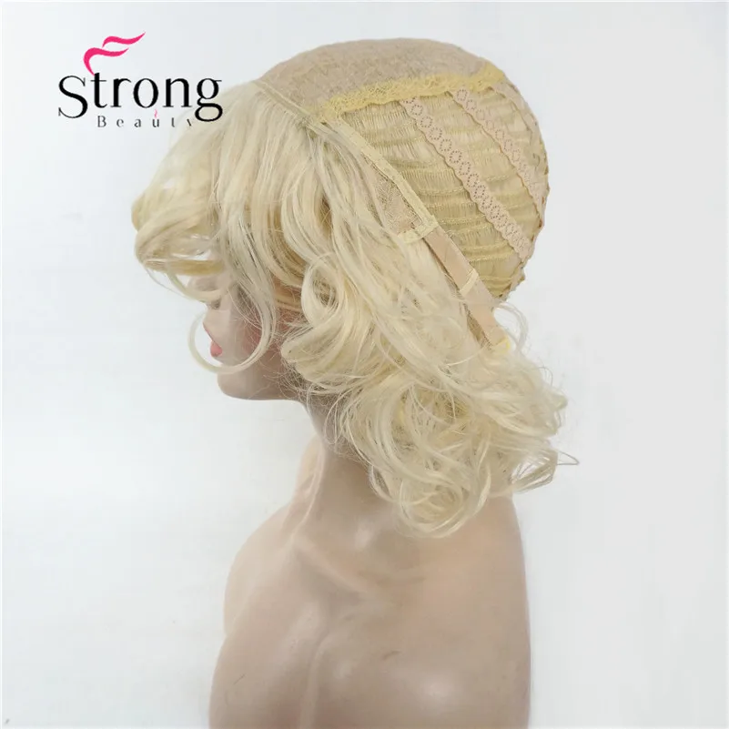 StrongBeauty короткий черный/коричневый Омбре Боб, боковая часть, без челки полный синтетический парик выбор цвета