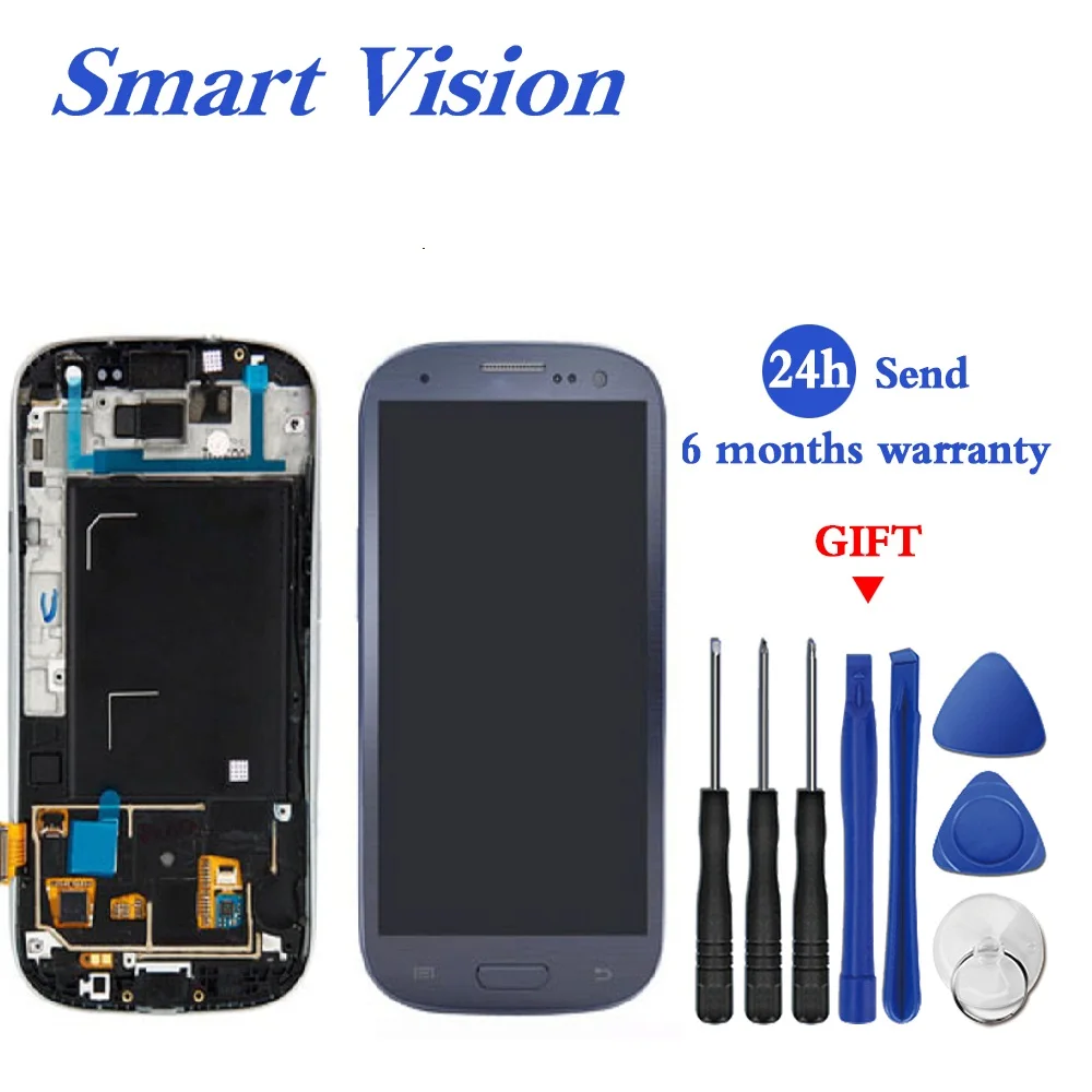 ЖК дисплей для Samsung Galaxy S3 i9305 i9300 сменный дигитайзер сенсорного экрана galaxy
