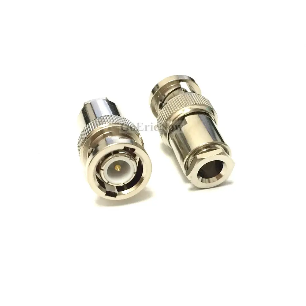 1 шт. RF коаксиальный BNC Мужской зажим припоя Разъем для LMR 195 RG58 RG142 RG400 RG223