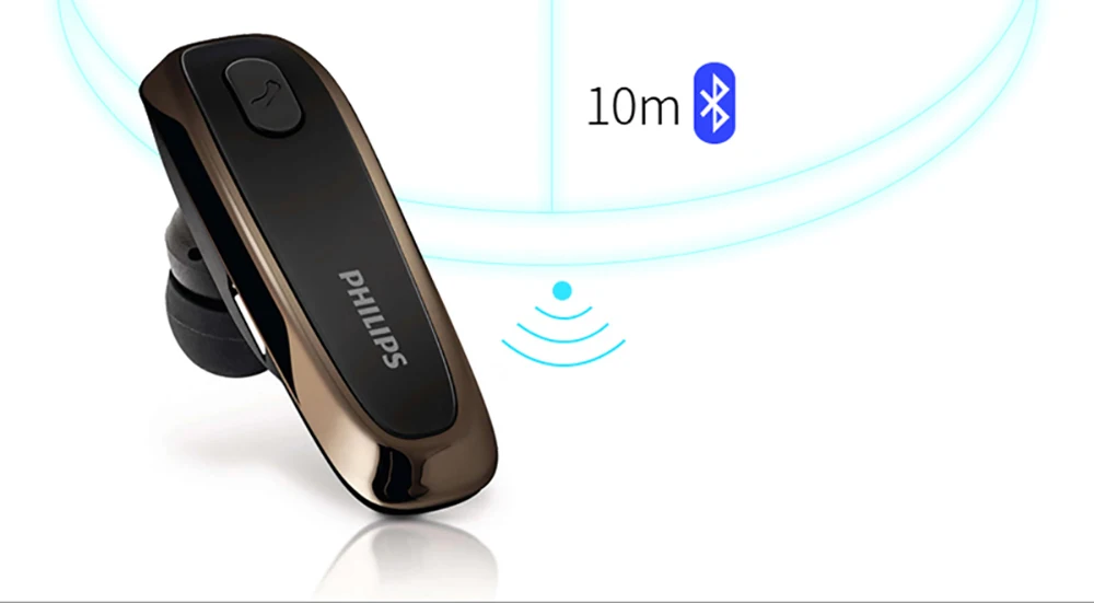 Philips SHB1700 Bluetooth наушники с литиевой батареей Bluetooth 4,0 Функция шумоподавления для samsung S9 официальный тест