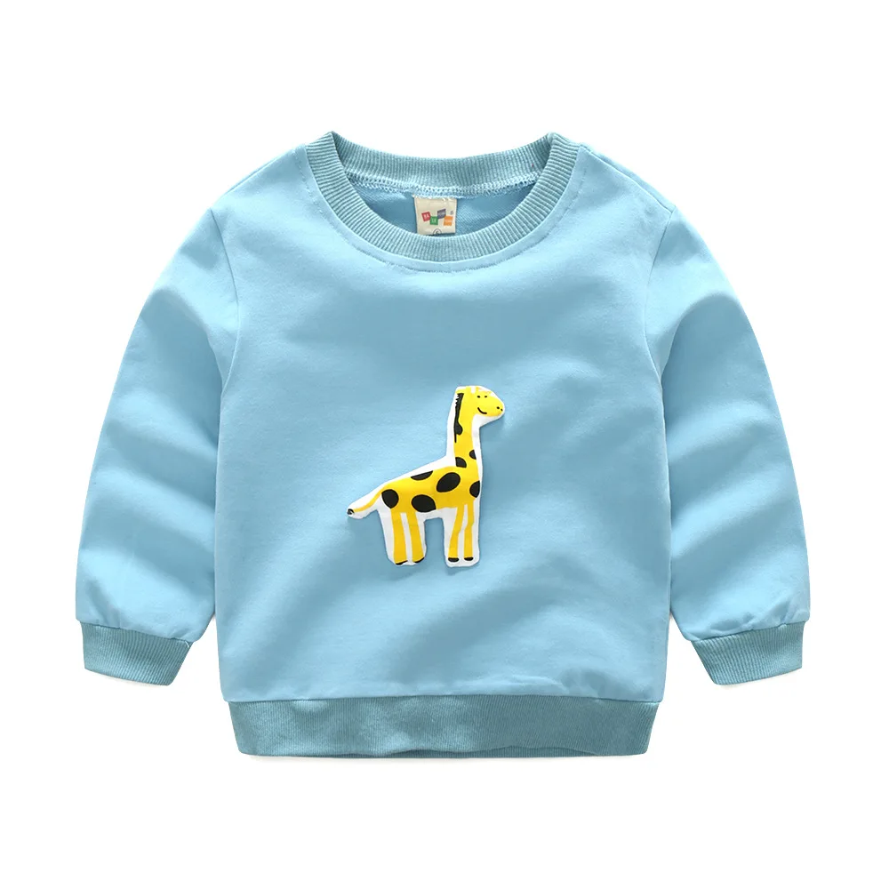 Осень 2020 искусственный хлопковый мультяшный 3D свитер для мальчиков и девочек с