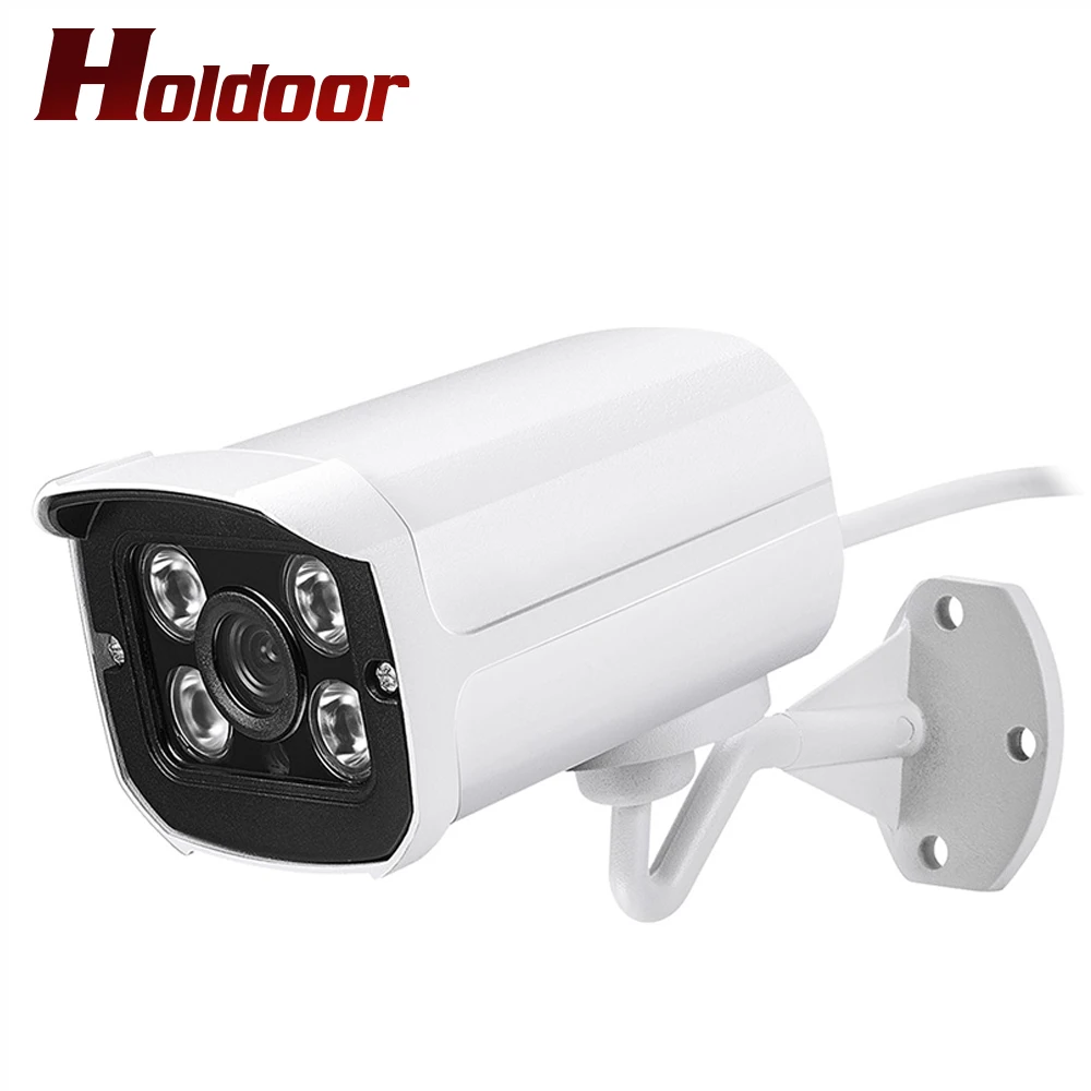 Holdoor IP Камера 2MP/3MP/5MP HD H.265 безопасность Onvif металлические проводные сети Cam