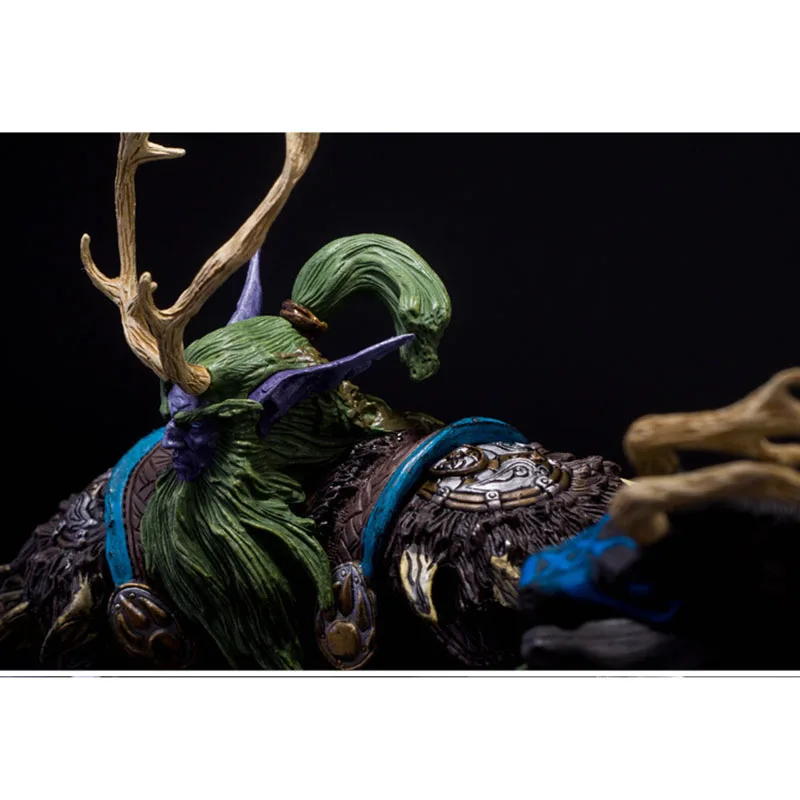 22 см Wow онлайн игра Night Elf Druid Broll Bearmantle фигурка Коллекционная модель игрушки