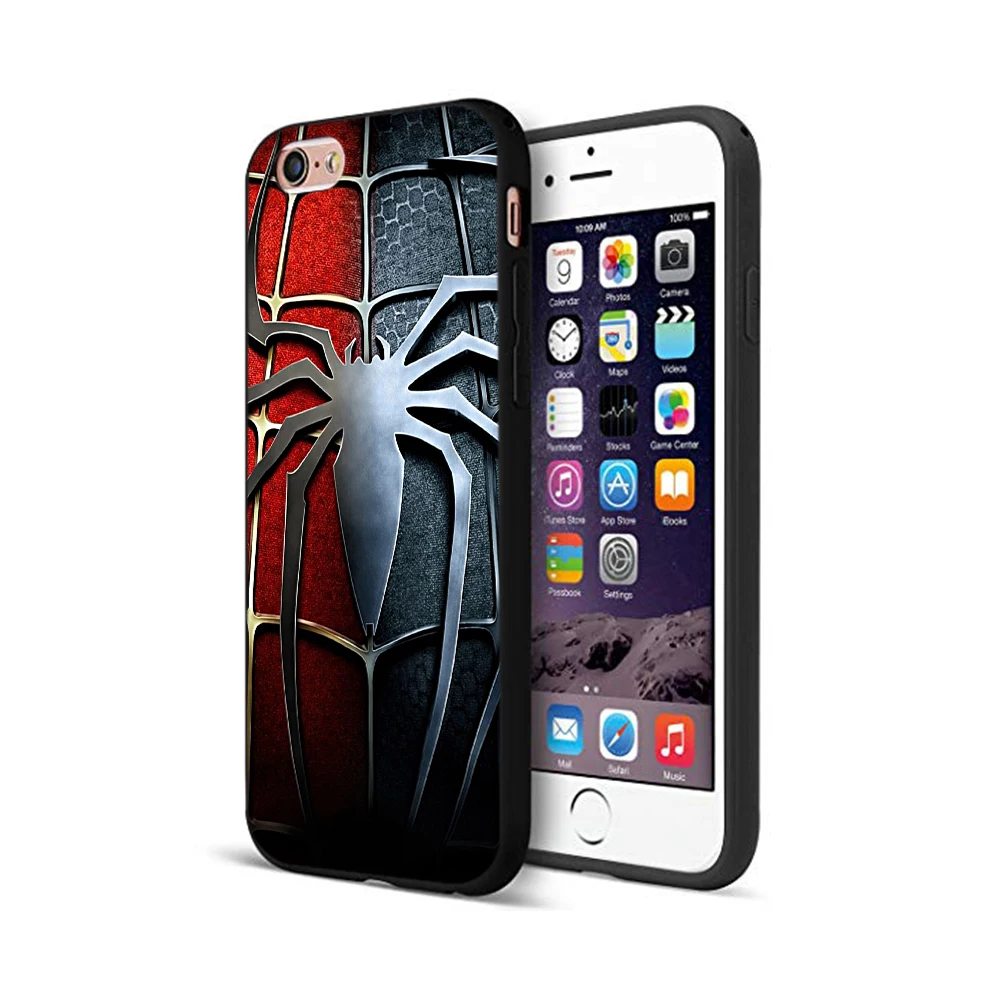 10003 Черный чехол ТПУ для iphone 5 5s se 6 6s 7 8 plus x 10 чехол для iphone XR XS 11 pro MAX чехол MARVEL Железный человек Капитан герой - Цвет: 10003