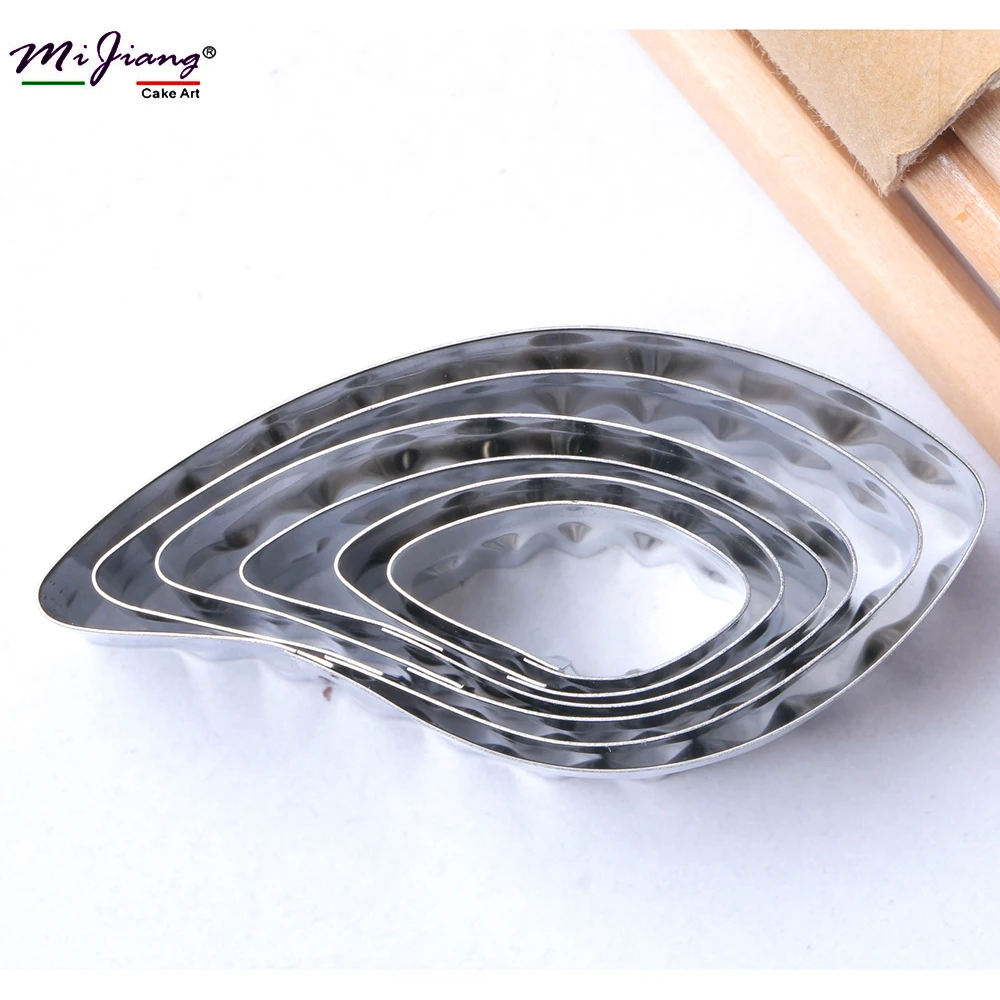 6 шт./компл. форма для печенья из нержавеющей стали с лепестками цветов | Дом и сад