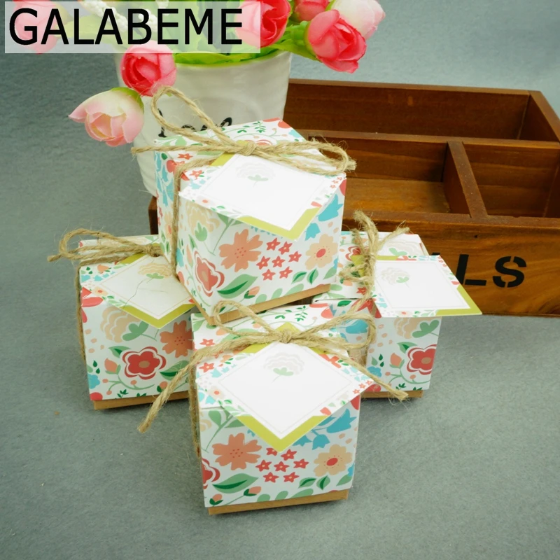 Galabeme 12 шт. винтажные шоколадные конфеты упаковка Подарочная коробочка из