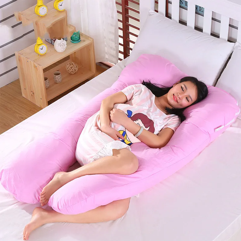 

1PCS PP Cotton Multifunctional Pregnant Lateral Pillow U-shaped Nap Body Pillow Cushion Pregnancy Pillow