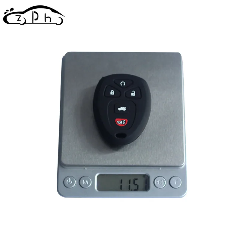 Силиконовый чехол для ключей от машины GMC Buick Enclave LaCrosse Chevrolet Impala Suburban 1500 Pontiac Cadillac