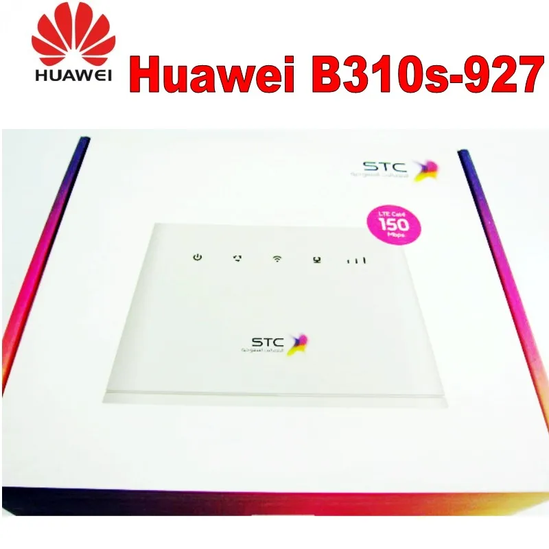Партия 100 шт. 2 антенны разблокированный беспроводной модем Huawei B310s-927 4G Wi-Fi роутер