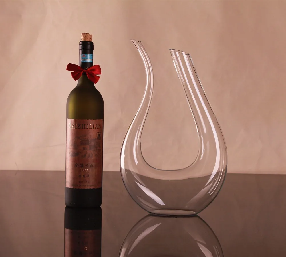 Графин ручной работы для красного вина 1 шт. 1500 мл набор декантов бренди кувшин