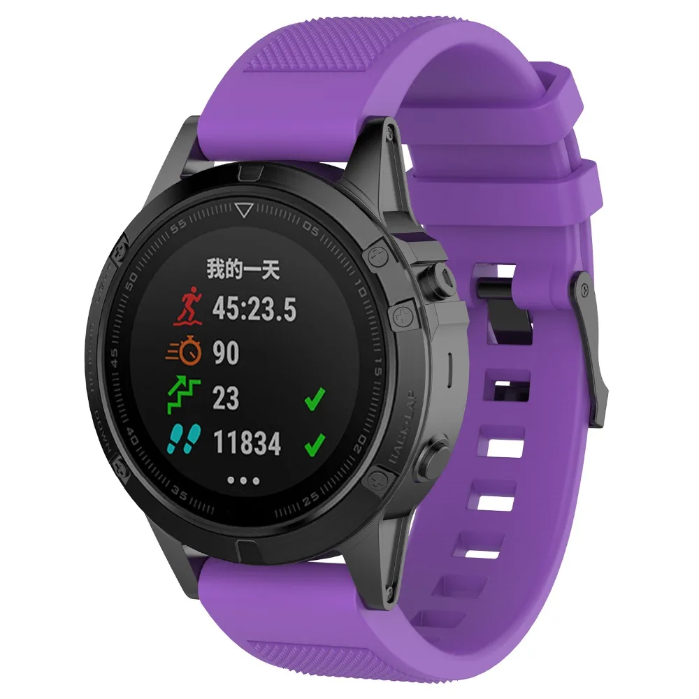 Браслет для часов FIFATA 22 мм с текстурой Garmin Fenix 5 браслет Forerunner935