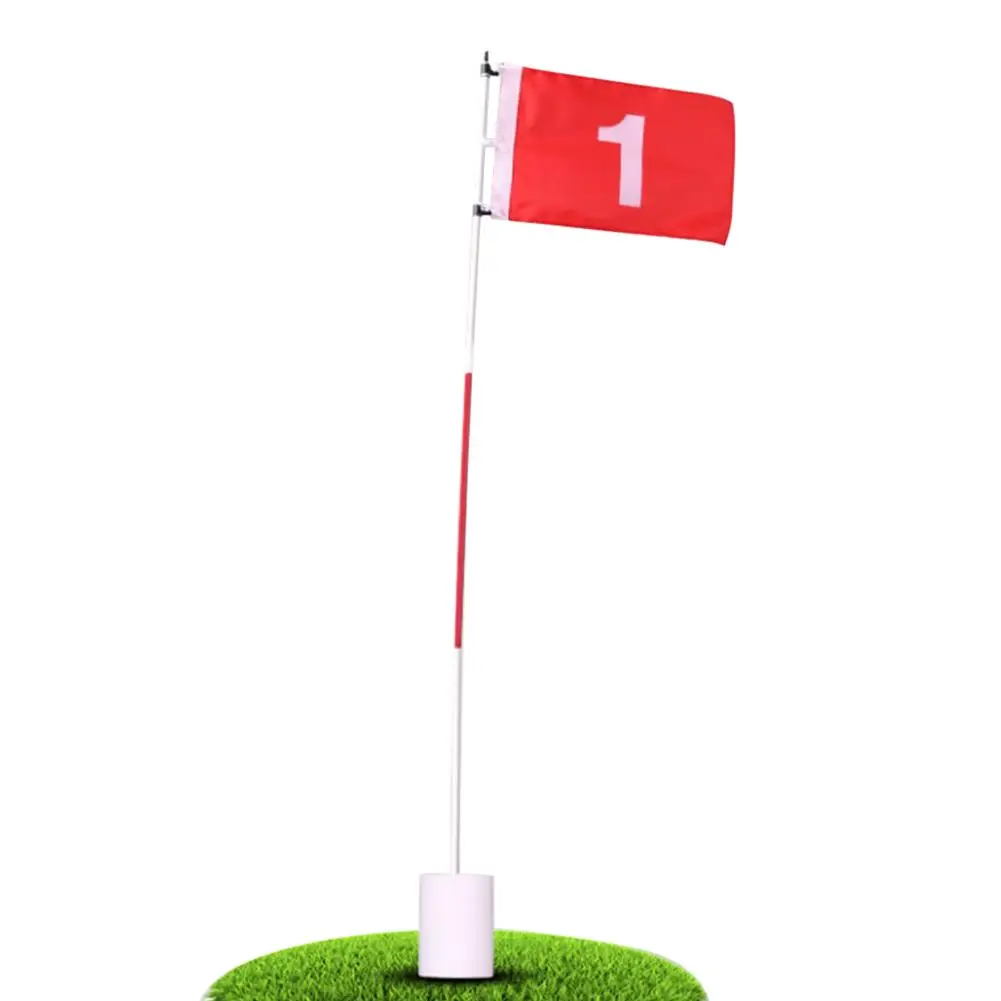 Набор для тренировок во дворе флагшток из пятисекционного волокна с отверстием