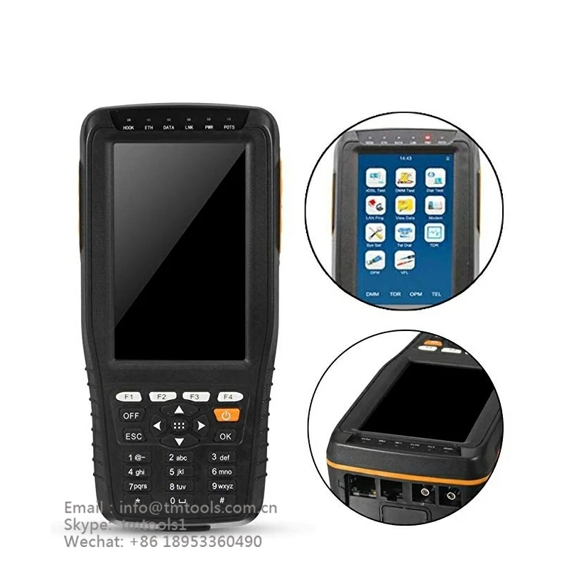 ADSL2 + прибор для тестирования ADSL тестер с тональным трекером и TDR Полная
