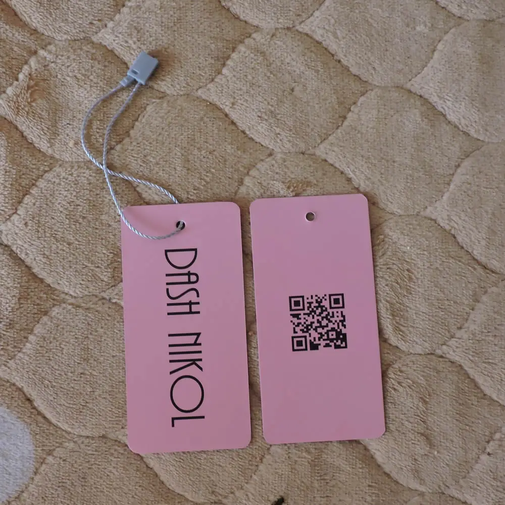 

custom printed swing tag/free design hang tag/gift paper hang tag/clothing gift price tag