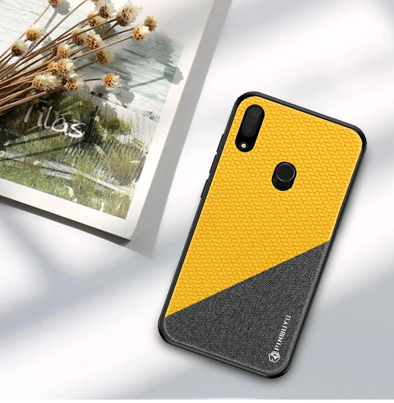 Чехол PINWUYO Honors для Asus Zenfone Max Pro M1 ZB601KL ZB602KL тканевый мягкий чехол с плетеной оправой
