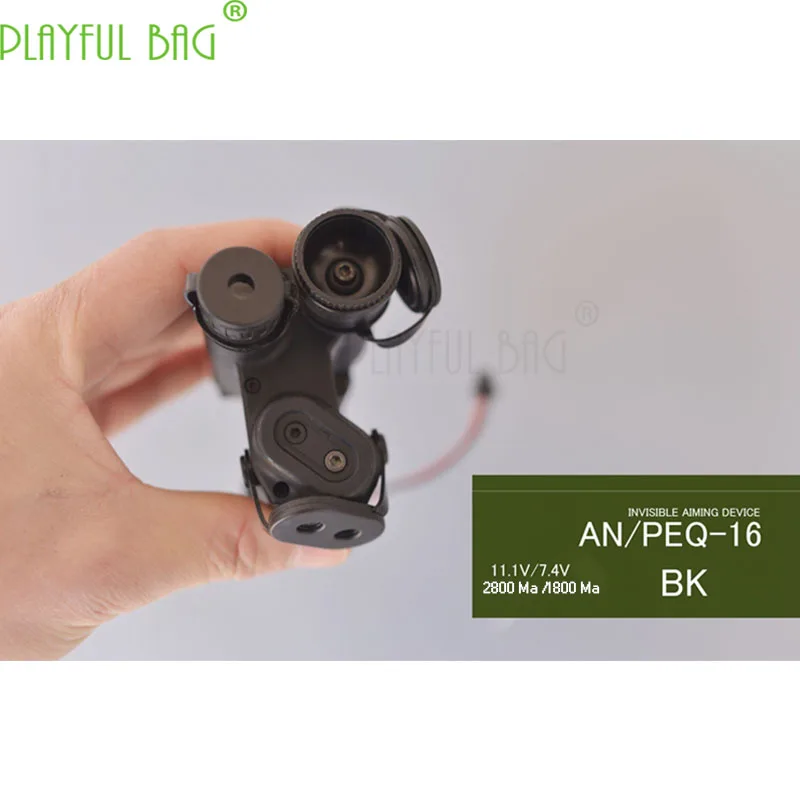 UMP45 водяной пулемет Передняя литиевая батарея коробка PEQ16 последовательные электрические модификации UMP45 аксессуары нейлон материал M13
