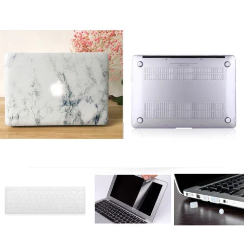 4-в-1 Пластиковый корпус для ноутбука + крышка клавиатуры пленка экрана только