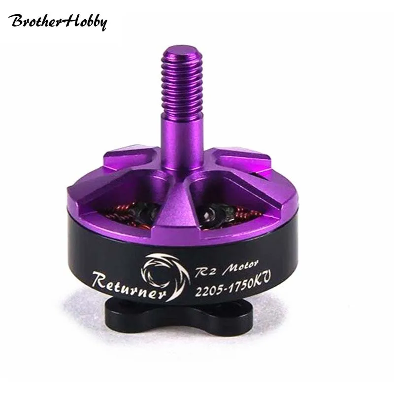 Brotherhobby возвращающийся R2 2205 1750KV с диагональю экрана 3 6 S бесщеточный двигатель