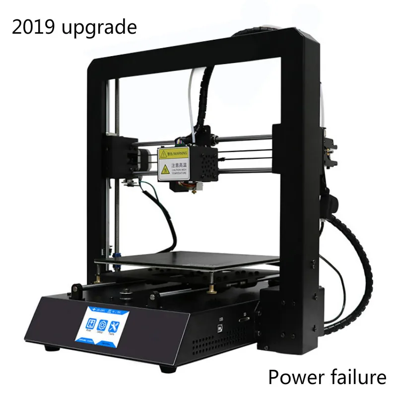 Zrprinting 3D принтеры A12 /I3 Модернизированный закаленное Стекло по желанию
