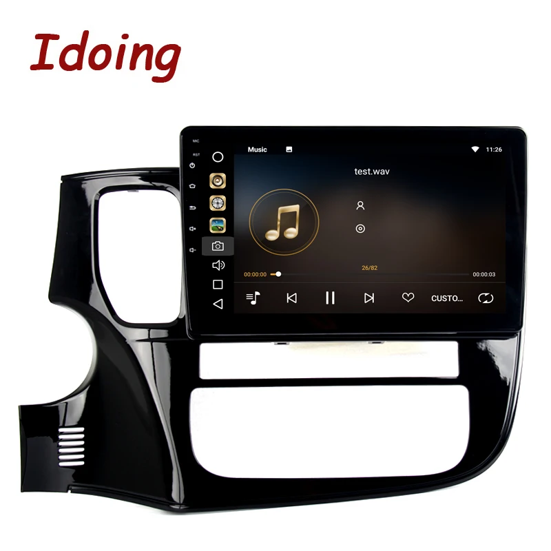 Idoing 2Din 10 2 &quotAndroid8.0/7 1 автомобильный мультимедийный плеер Рулевое колесо для Mitsubishi