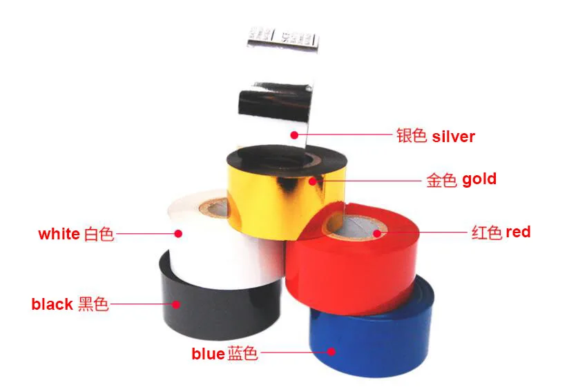 Лента 6 цветов для термотрансферной машины кодирования печатной ленты кодовой