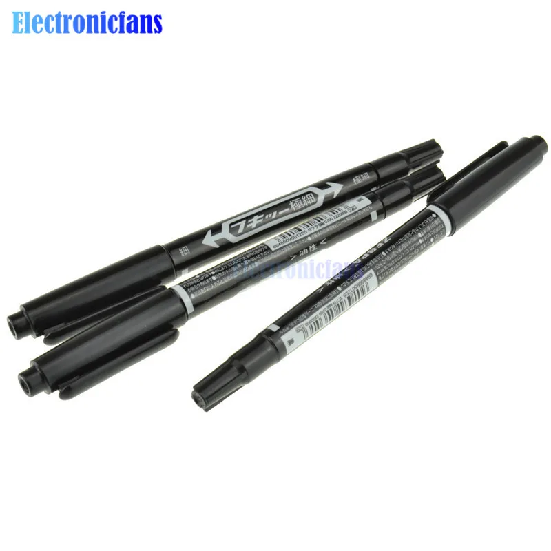 5 шт. CCL анти травление печатная плата чернильный маркер двойная ручка схема для