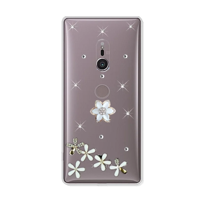 XZ2 Премиум чехол со стразами для Sony Xperia XZ XZ1 Compact XZ3 Z5 Z4 Z3 Plus E4 E5 M5 M4 C5 C4 L2 L1 телефона |