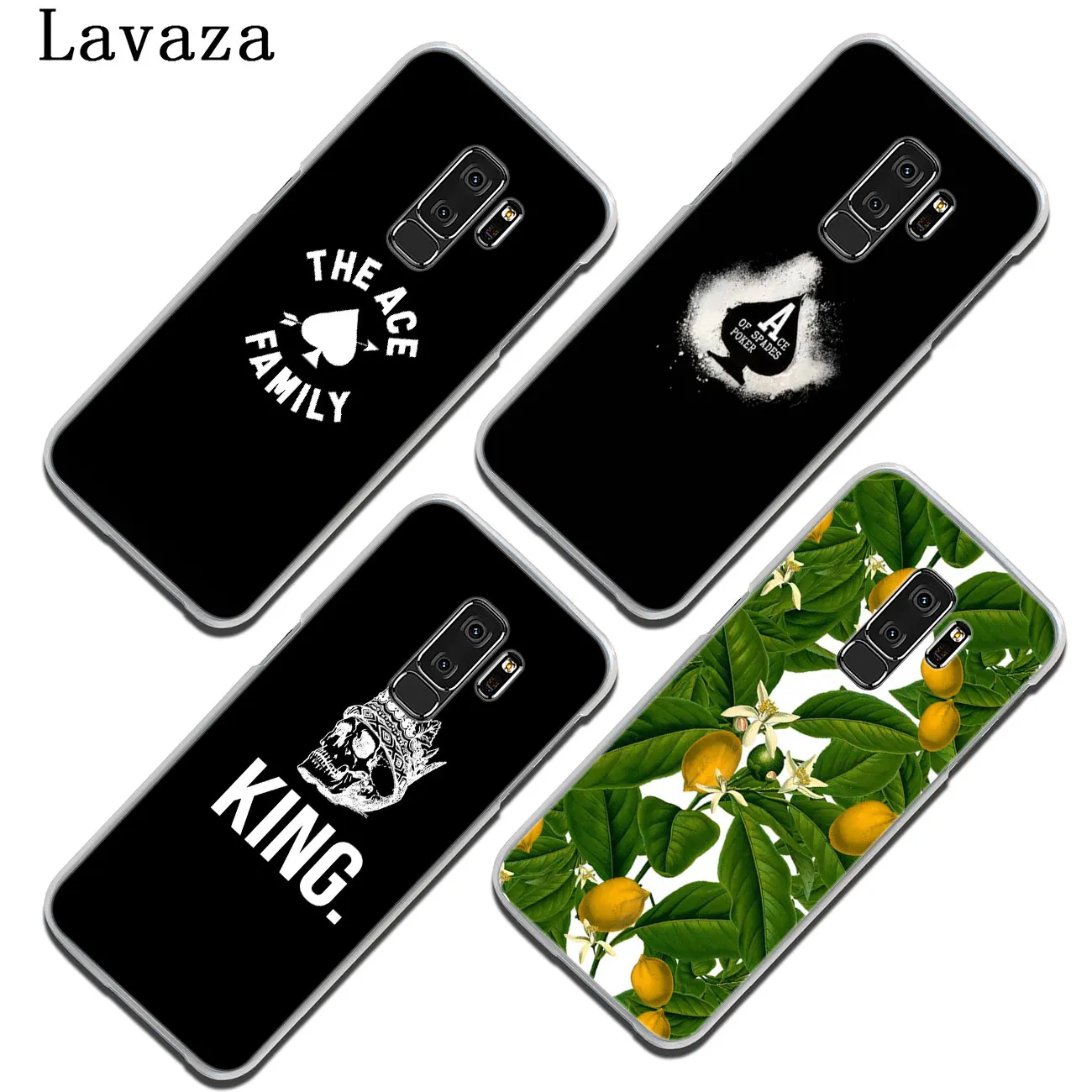 Твердый чехол для телефона Lavaza queen king ace family poker Samsung Galaxy S7 S6 Edge S8 S9 + S10 Plus