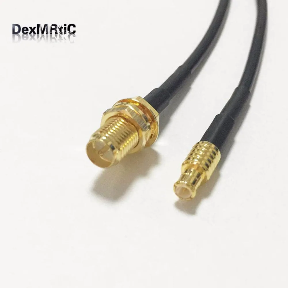 Новинка розетка переходник с внутренней резьбой штекер MCX RG174 30 см/50 см/100 см 1
