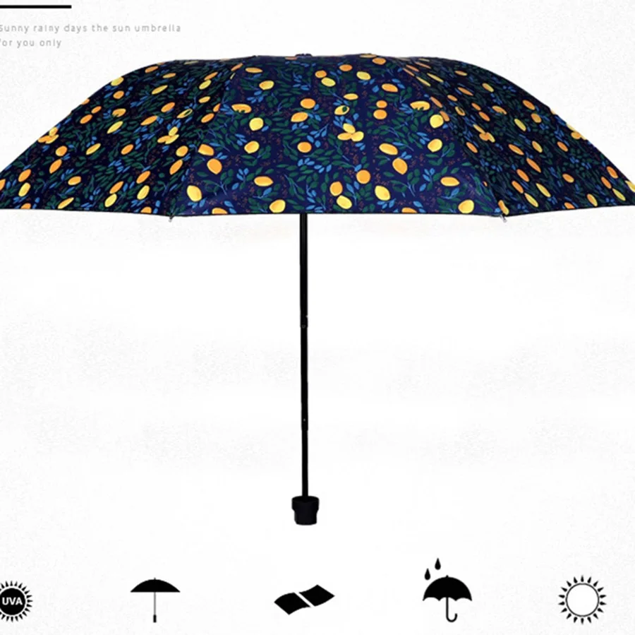 Ветрозащитный складной зонтик от дождя женские ультратонкие прозрачные зонтики