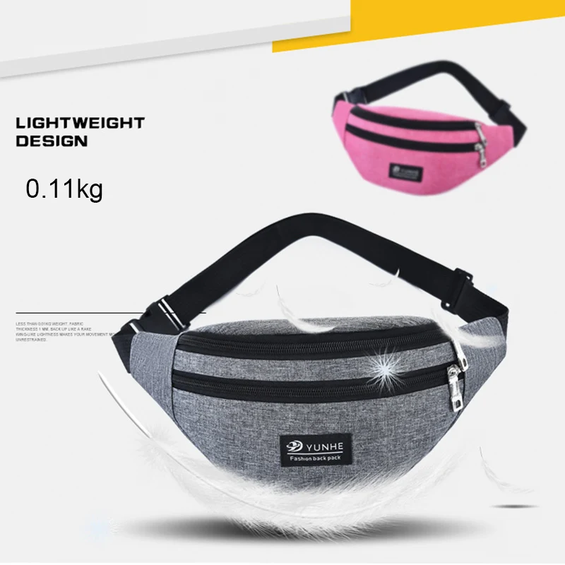 Для женщин Fanny Pack моды Для мужчин талии сумка Для женщин поясная сумка Красочные Путешествия Bum поясная сумка телефо