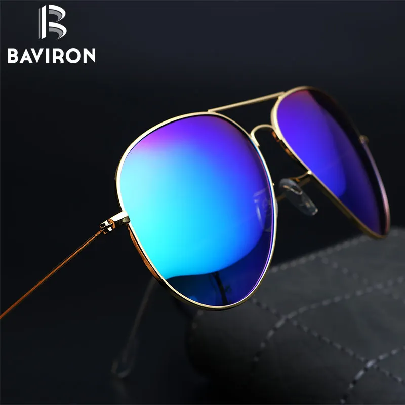 BAVIRON мужские солнцезащитные очки для вождения в стиле ретро классические