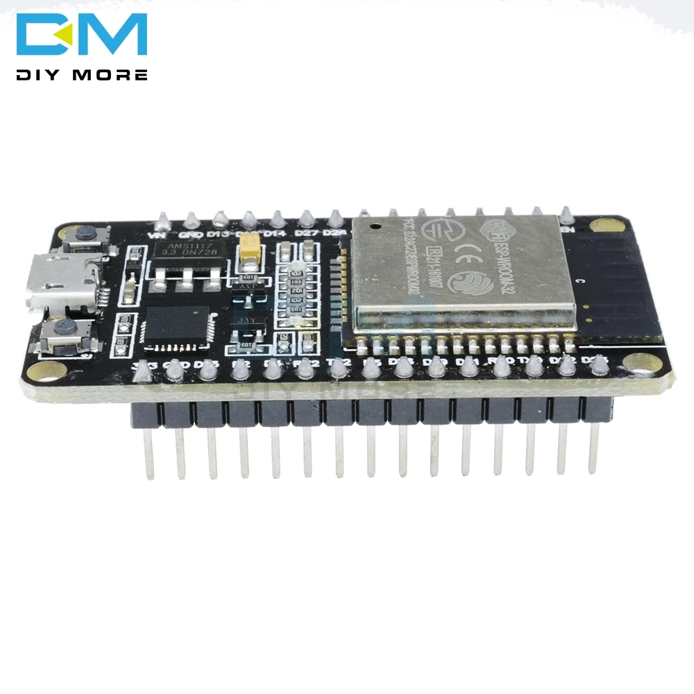 ESP32 ESP-32 CP2102 ESP32S ESP-32S беспроводной WiFi Bluetooth макетная плата усилитель мощности фильтр Модуль микро-usb двухъядерный