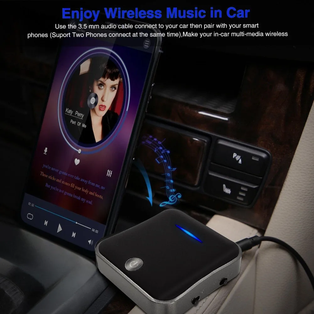 Bluetooth 5,0 аудио передатчик приемник CSR8675 Aptx HD адаптер оптический Toslink/3,5 мм AUX/SPDIF для автомобиля тв наушники и т. Д