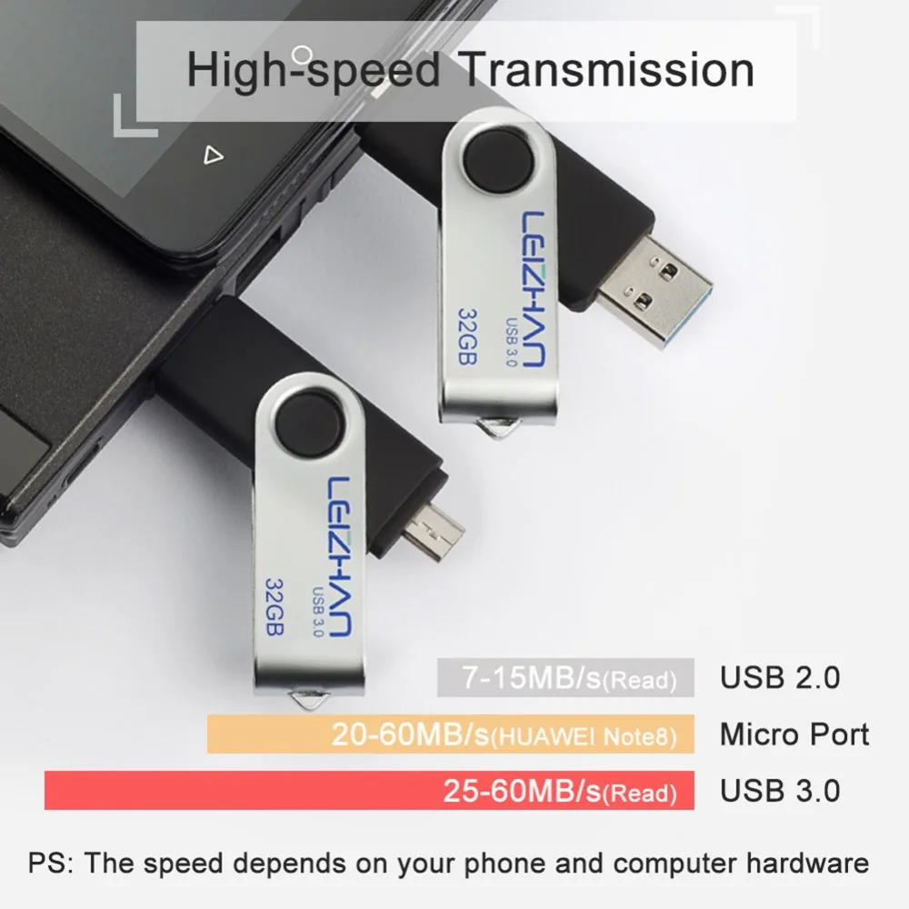 Usb флеш накопитель LEIZHAN 128 ГБ 3 0 дюйма 64 32 16 8 Гб|USB флэш-накопители| |