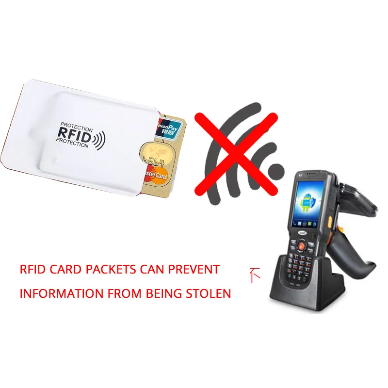 Новейший Анти Rfid держатель для карт NFC блокирующий считыватель Блокировка Id банк