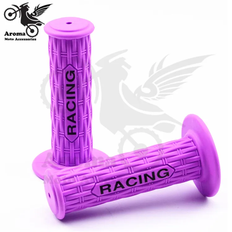 

8 colors available colorful decal universal racing moto parts motorcycle handle girps for KTM pit bike handlebar motocross grip