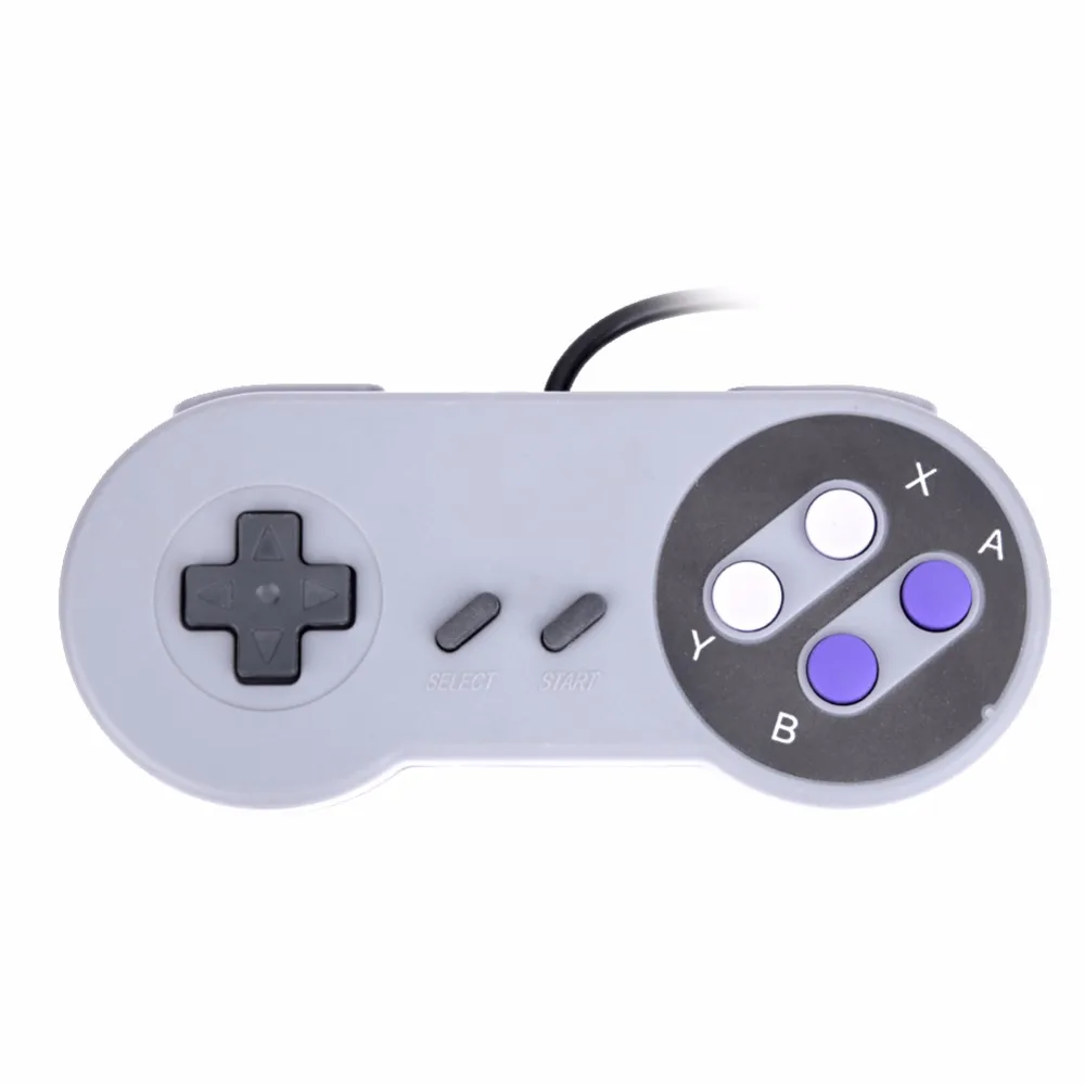 1 шт. USB проводной игровой контроллер геймпад ПК/ноутбук джойстик для Nintendo SNES MAC