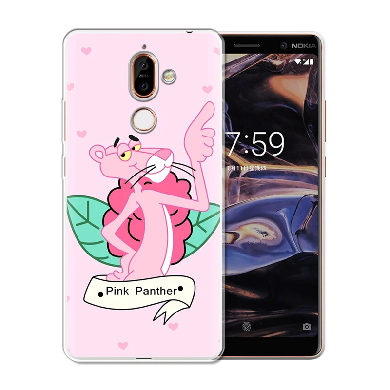 Чехол с изображением фламинго Человека-паука для Nokia 1 3 5 8 6 2 7 Plus 9 X6 2018 X7 |