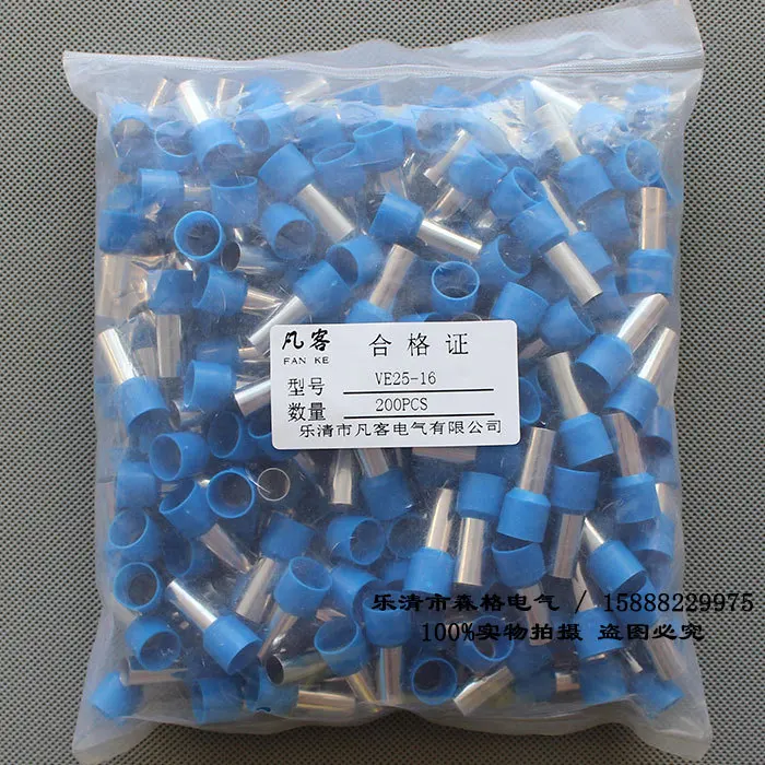 200 Φ конец шнура предварительно изолированные клеммы соединители проводов