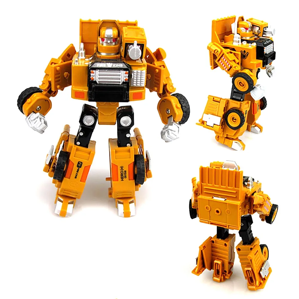 Модный инженерный автомобиль Броня деформация робот головоломка игрушка для