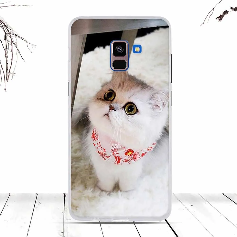 Soft TPU Silicone Coque For Samsung Galaxy A8+ A8 Plus 2018 A730F Case Cover Fundas (2018) A730 | Мобильные телефоны и