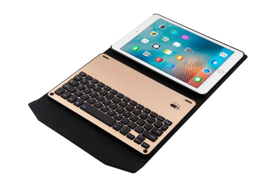Ультра тонкий для iPad 9,7 A1822 A1823 корпус клавиатуры Съемный беспроводной Bluetooth Стенд Funda для iPad 9,7 корпус клавиатуры