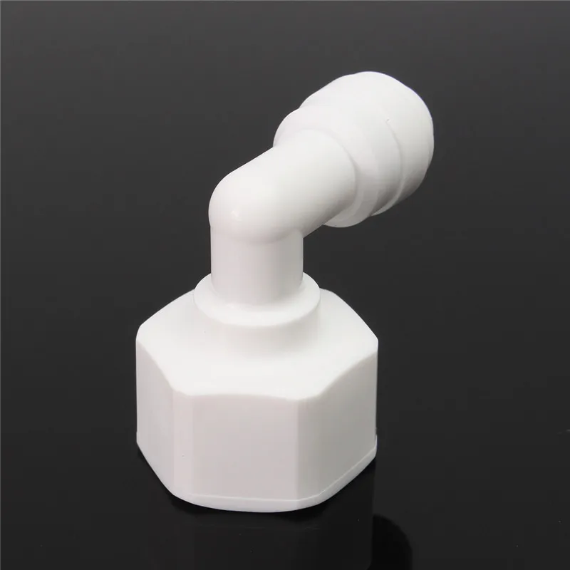 Elbow Female Quick Fittings 1/2" thread To 1/4" Push Fit Tube Connection Adapter For RO Water System | Бытовая техника